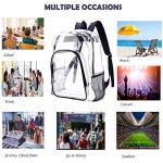 JOMPARO Heavy Duty Clear Backpack for Kids