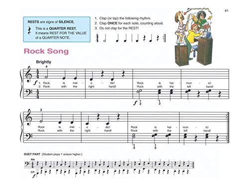 Alfred's Basic Piano Library Lesson Book, Bk 1A: Book & CD (Alfred's Basic Piano Library, Bk 1A) from Alfred Music