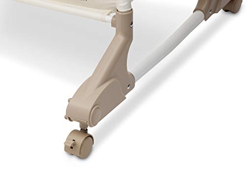 Delta Children Rocking Bedside Bassinet - Portable Crib with Lights Sounds and Vibrations, Play Time Jungle from Delta Children's Products