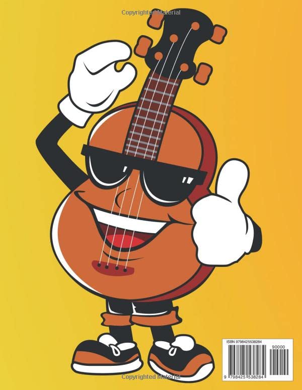 Ukulele Songbook for Kids: 50 Easy to Learn Songs for Beginners & Children (Book Contains: Sheet Music, Tabs, Chords, Lyrics) by Independently published