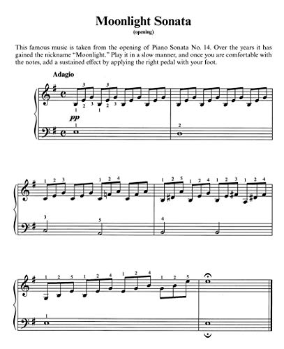 A First Book of Beethoven: 24 Arrangements for the Beginning Pianist with Downloadable MP3s (Dover Music for Piano)