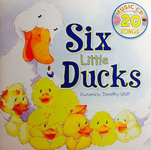 Six Little Ducks ~ Sing-Along Book & Music Cd with 20 Songs