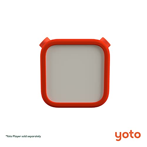 Yoto Player Adventure Jacket in Tambourine Red â Protective Sleeve Case Carrier for Kids Yoto Player, Silicone Skin Cover with Easy-to-Carry Handle, Accessory Gift for Children Boys Girls by YOTO