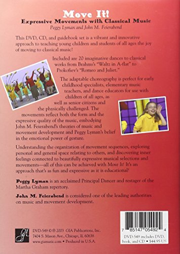 Move It! Expressive Movements with Classical Music [DVD & CD] by GIA Publications