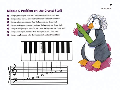 Music for Little Mozarts Music Workbook, Bk 2: Coloring and Ear Training Activities to Bring Out the Music in Every Young Child (Music for Little Mozarts, Bk 2) by Alfred Music