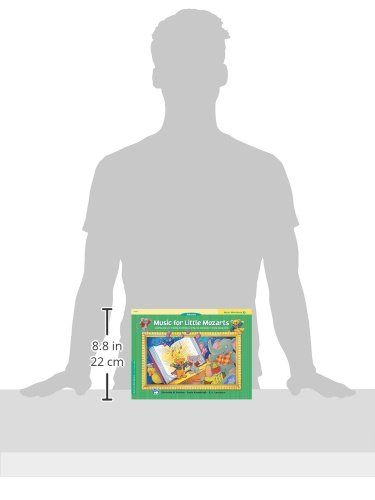 Music for Little Mozarts Music Workbook, Bk 2: Coloring and Ear Training Activities to Bring Out the Music in Every Young Child (Music for Little Mozarts, Bk 2) by Alfred Music