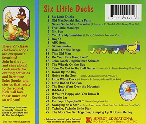 Six Little Ducks: Classic Children's Songs by Kimbo Educational