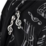 Musical Notes Backpack for Kids - Stylish Bookbag