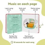 French Nursery Rhymes Sound Book for Toddlers