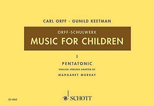 Music For Children Vol1 Pentatonic Voice Recorder & Orff Perc