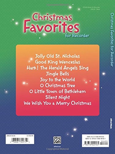 Christmas Favorites for Recorder