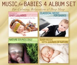 Baby Lullabies: 4 Album Music Set