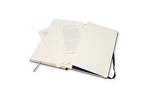 Moleskine Art Music Notebook, Hard Cover, Large (5" x 8.25") Pentagram, Black, 192 Pages from Moleskine