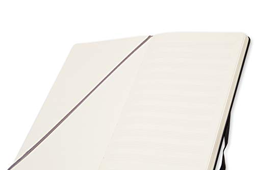 Moleskine Art Music Notebook, Hard Cover, Large (5" x 8.25") Pentagram, Black, 192 Pages from Moleskine