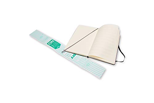 Moleskine Art Music Notebook, Hard Cover, Large (5" x 8.25") Pentagram, Black, 192 Pages from Moleskine
