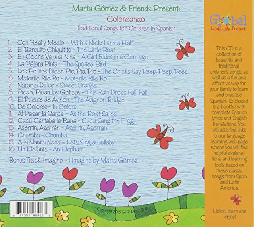 Coloreando: Traditional Songs for Children in Spanish by GLP Music
