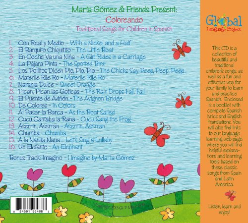 Coloreando: Traditional Songs for Children in Spanish by GLP Music