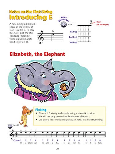 Alfred's Kid's Guitar Course 1: The Easiest Guitar Method Ever! (Book & Online Audio)