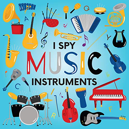 I Spy Music Instruments: A Fun Guessing Game Picture Book for Kids Ages 2-5, Toddlers and Kindergartners ( Picture Puzzle Book for Kids ) (I Spy Books for Kids 8) from 