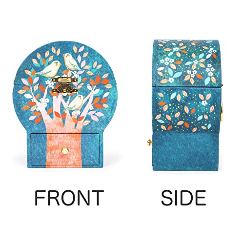 DJECO Night Singing Wood Treasure Box by DJECO