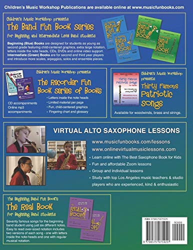 Best Beginning Saxophone Book for Kids: Beginning to Intermediate Saxophone Method Book for Students and Children of All Ages (Best Beginning Band Books for Kids Series) by Independently published