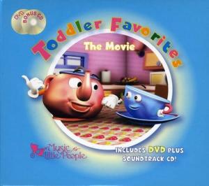Toddler Favorites Movie CD and DVD Combo