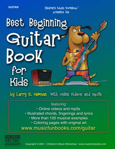 Best Beginning Guitar Book for Kids: Easy learn how to play guitar method made simple for beginner students and children of all ages with essential ... and more (Guitar Books by Music Fun Books) from Independently published