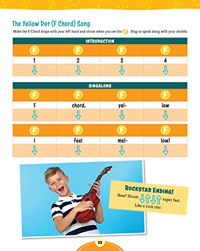 Kids' Guide to Learning the Ukulele: 24 Songs to Learn and Play (Happy Fox Books) Introduction to the Uke for Children, with Basic Instructions, Tuning, Chords, Games, Activities, Fun Facts, and More from Happy Fox Books