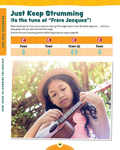 Kids' Guide to Learning the Ukulele: 24 Songs to Learn and Play (Happy Fox Books) Introduction to the Uke for Children, with Basic Instructions, Tuning, Chords, Games, Activities, Fun Facts, and More from Happy Fox Books
