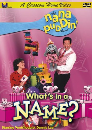 Nana Puddin' What's in a Name? Christian DVD-Puppets-Bible Stories-Short Stories for Kids-Bible Songs-Kids Songs-Moral Stories for Kids-Children Movie DVD-Songs for Kids-DVDs for Kids-Kids' Movies-Music Video for kids-Kids Gifts-Gifts Christian Music from