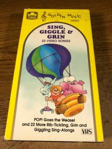 Sing, Giggle, Grin Kids' Music Video Tape