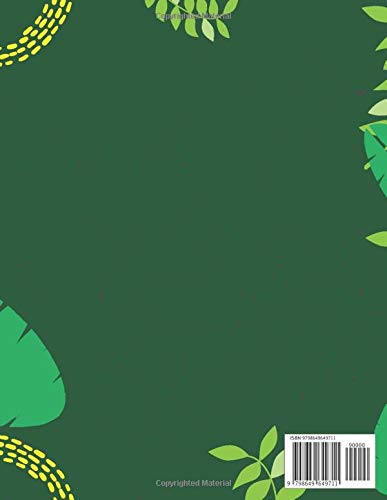 Piano Notebook-Blank Sheet Piano Music For Kids: Jungle Animal Book | 3 Stave Lined Manuscript Paper Gift For Piano Lovers, Students, & Teachers (8.5"x11" 100 Pages Wide Staff) from Independently published