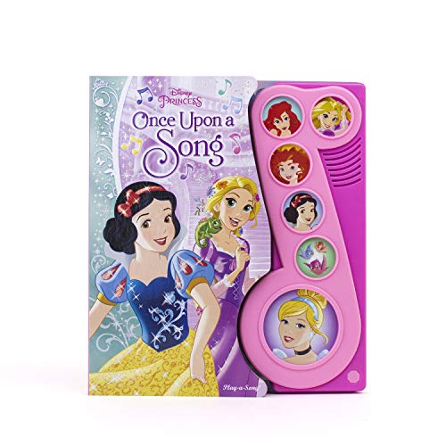 Little Music Note 6 Button Disney Princess (Play-a-Song)