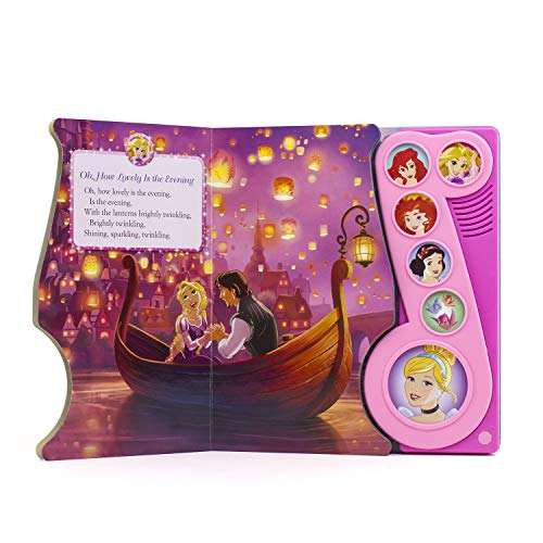 Little Music Note 6 Button Disney Princess (Play-a-Song)