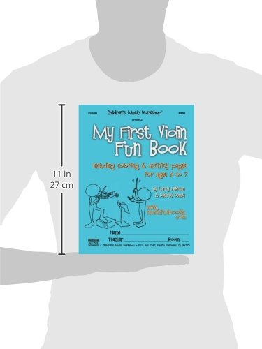 My First Violin Fun Book: including coloring & activity pages for ages 4 to 7 by CreateSpace Independent Publishing Platform