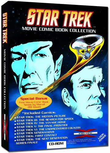 Star Trek - Movie Comic Book Collection from Git Corporation
