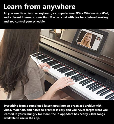 Online Live Piano Lessons & Piano Practice Software [PC Online code] by McCarthy Music