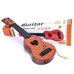 YEZI Kids Brown Toy Ukulele Musical Instrument
