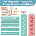 Wooden Music Set for Kids Ages 3-9