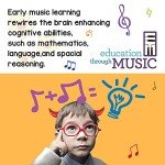 LOOIKOOS Toddler Musical Instruments International Natural Wooden Music Set for Toddlers and Kids - Eco Friendly Preschool Educational Musical Toys with Storage Bag