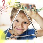 LOOIKOOS Toddler Musical Instruments Set Wooden Percussion Instruments Toy for Kids Baby Preschool Educational Musical Toys for Boys and Girls with Storage Bag