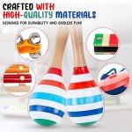 Stoie's Kids Musical Instruments Set 15 pcs for Toddler Ages 3-5 - Baby Wooden Percussion Musical Toys for Little Boys & Girls 9-12 Years Old- with Xylophone and Maracas - to Play in First Mini Band