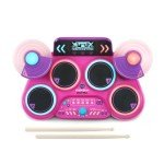 VTech Kidi Star Drum Pad, Pink
