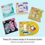 Fisher-Price Musical Toy, Rockin’ Record Player for Preschool Pretend Play for Kids Ages 3+ Year