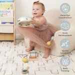 Fun Musical Instruments for Toddlers - The Perfect Wooden Instruments for Little Ones to Explore Sounds Through Play - Great Montessori Toy Gift for Babies, Toddlers 1-3, and Kids - Incl. Xylophone