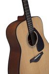 Yamaha 6 String Beginner Solid Spruce Top Traditional Western Dreadnought Acoustic Guitar With Rosewood FIngerboard, Natural Finish, Right, (FG800J NT)