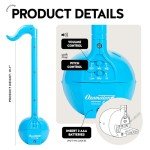 Otamatone Japanese Electronic Musical Instrument Portable Music Synthesizer from Japan by Maywa Denki Studio, Award Winning, Educational Fun Gift for Children, Teens & Adults - Blue