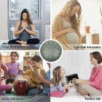 JYTMUS Steel Tongue Drum 11 Notes 6 Inches Rain Drum for Outside with Drum Bag, Music Book, Drum Mallets, Mallet Holder, Finger Picks and Stickers, Steel Drum for Yoga, Meditation, Prenatal Education