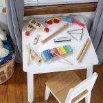 Melissa & Doug Deluxe Band Set With Wooden Musical Instruments and Storage Case