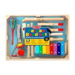 Melissa & Doug Deluxe Band Set With Wooden Musical Instruments and Storage Case
